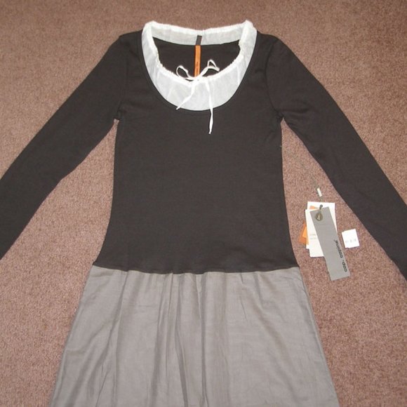 NEW RARE Cop Copine Peasant Dress Outfit M 8 Skirt Suspenders 3pc Boho Steampunk - Picture 11 of 13